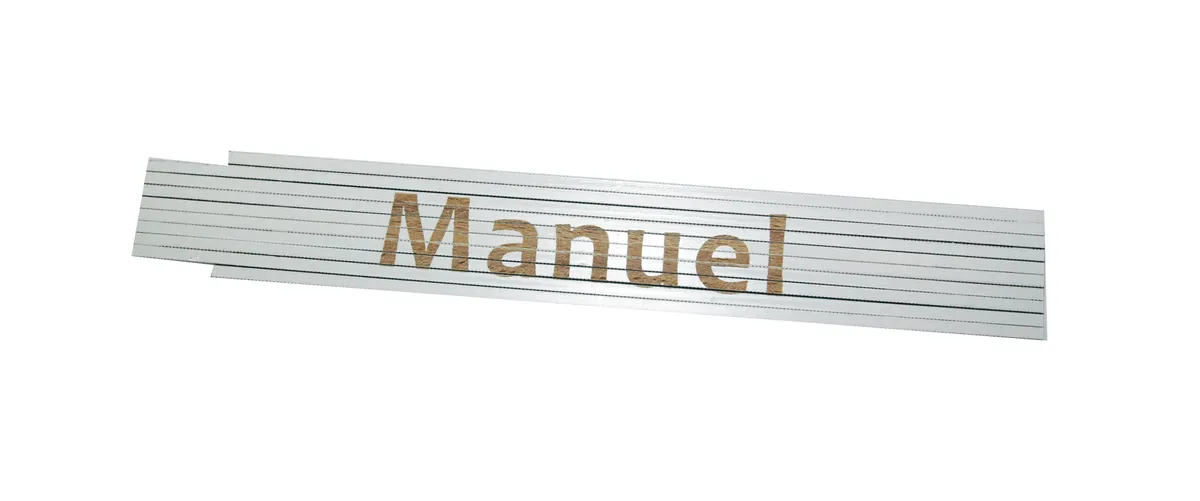 Meterstab weiß Manuel 0