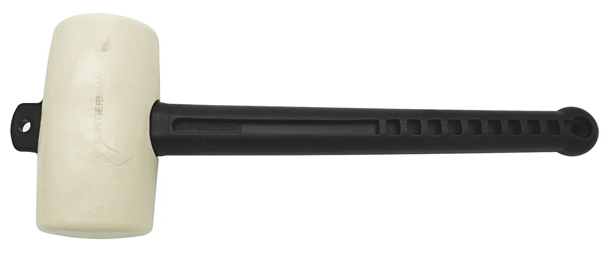Gummihammer weiß Gr. 2 fleckenfrei 0