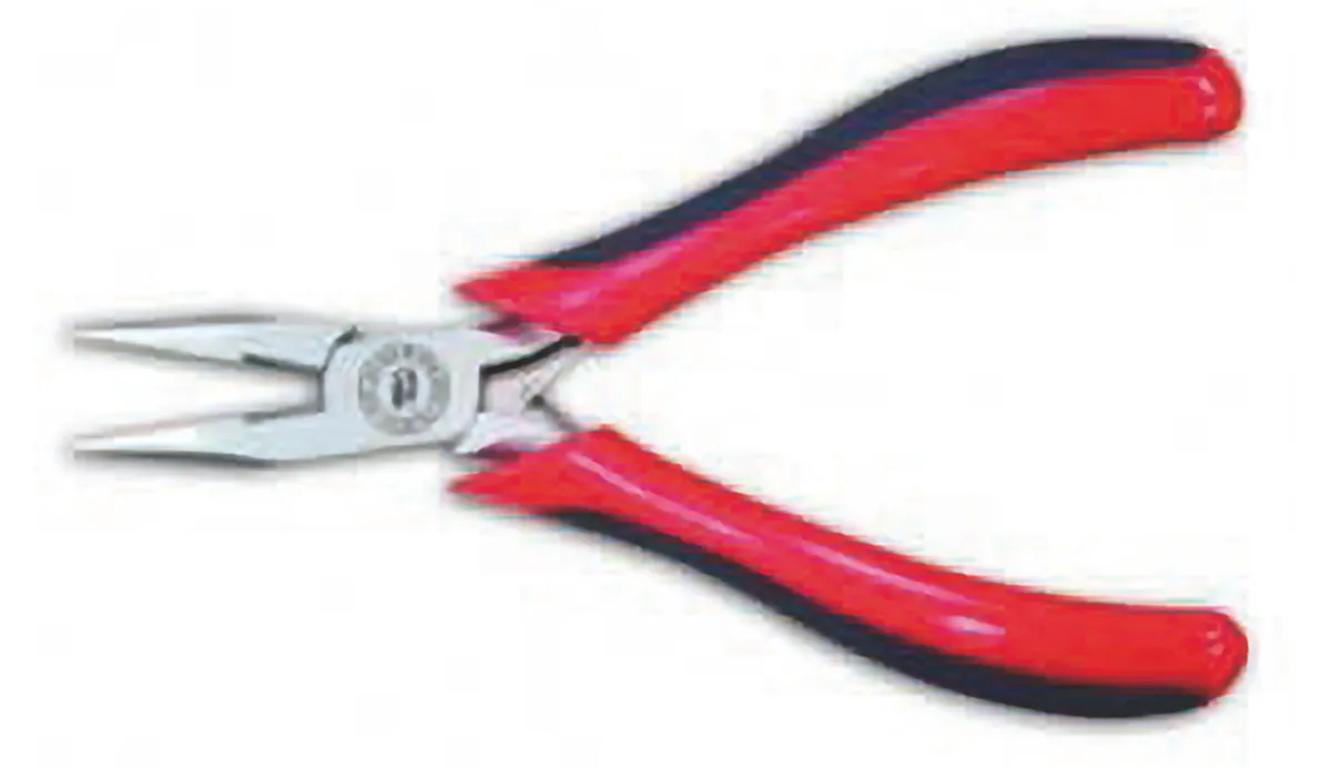 ElektronicTelefonzange 125 mm Titanchrom Softgriff 0
