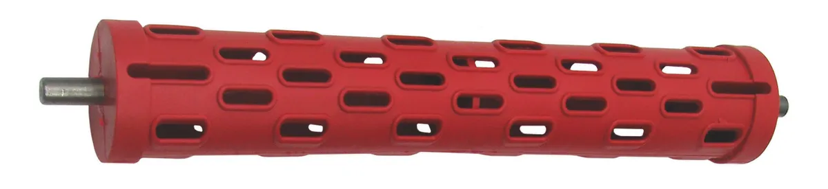 Ersatzrolle mit Noppen und Metallachse für Wascheimer 22 l schwarz (neue Form) 0