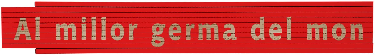 Meterstab rot Al millor germa del mon 0