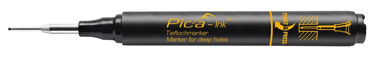 Pica INK Tieflochmarker Schwarz 150/46 8