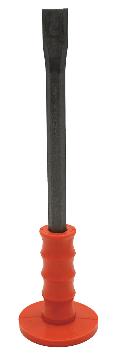 Meißel flach 300 mm mit Handschutz 0