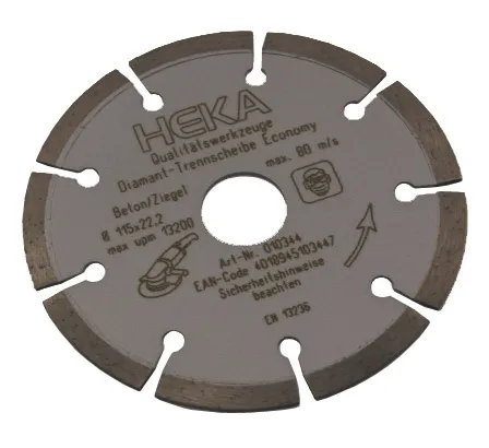 Diamond disc Economy 230 mm W: 25.4 mm 0