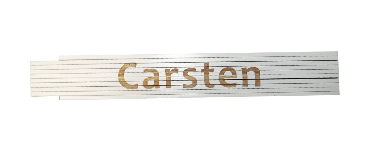 Meterstab weiß Carsten 0