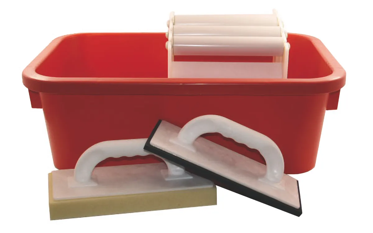 Wascheimer 32l 60x30x20 mit Rollenaufsatz,2 Bretter 0