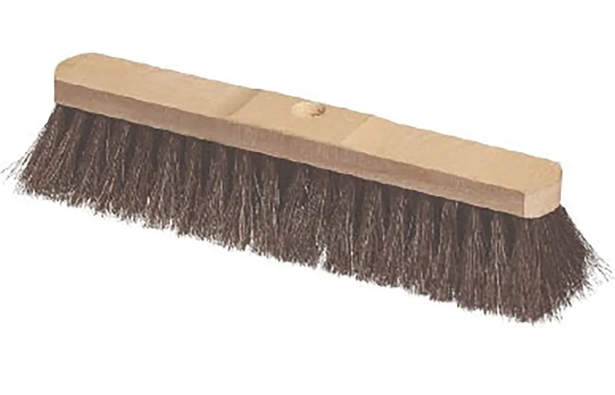 Saalbesen 50 cm Arenga  Halteschrauben 0