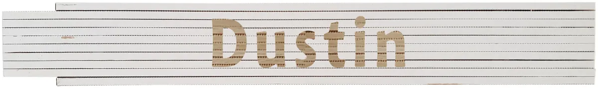 Meterstab weiß Dustin 0