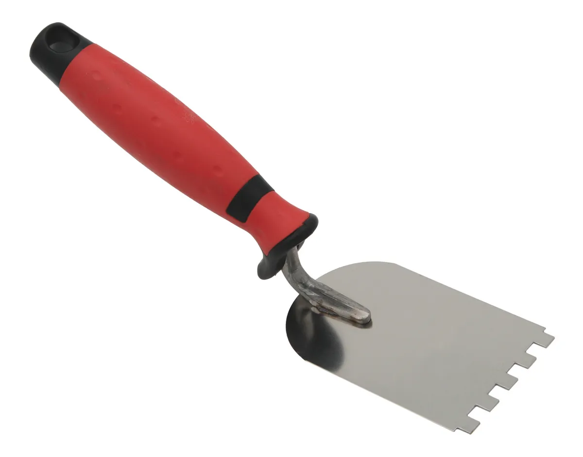 Gipserspachtel 60 mm rostfrei Z:6x6x6 mit Softgriff 0