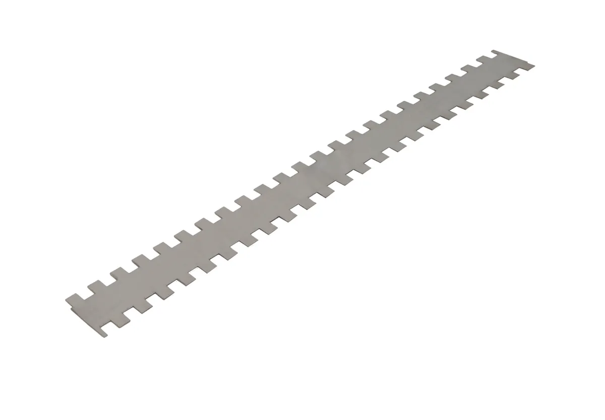 Zahnleiste  6x 6x 6 mm rostfrei 0