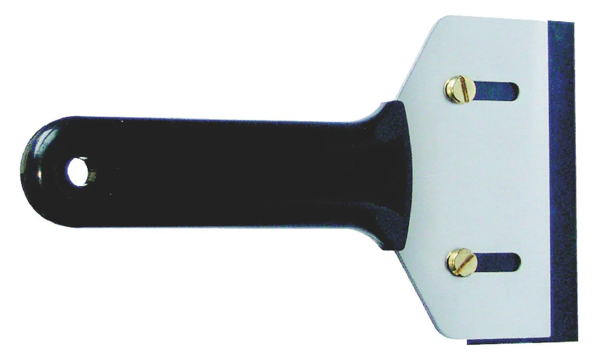 Abschabespachtel 125 mm mit Klinge mit Softgriff 0