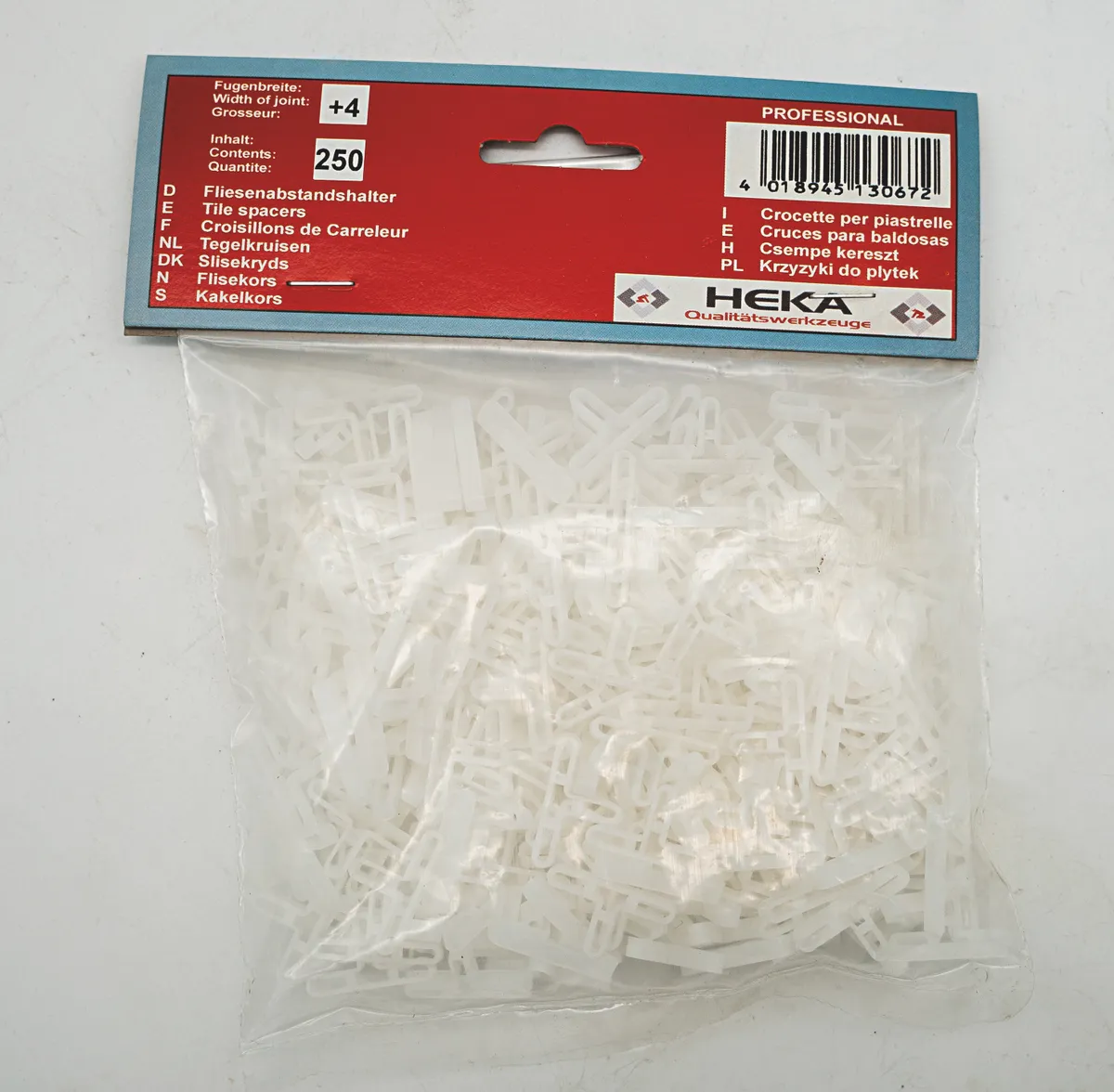 Tile spacer T-shape 4.0 mm 1