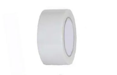 PVC-Klebeband 33 m x 38 mm quergerillt weiß 0