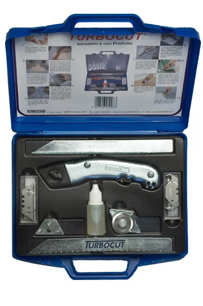 Turbocutset im Koffer blau 0