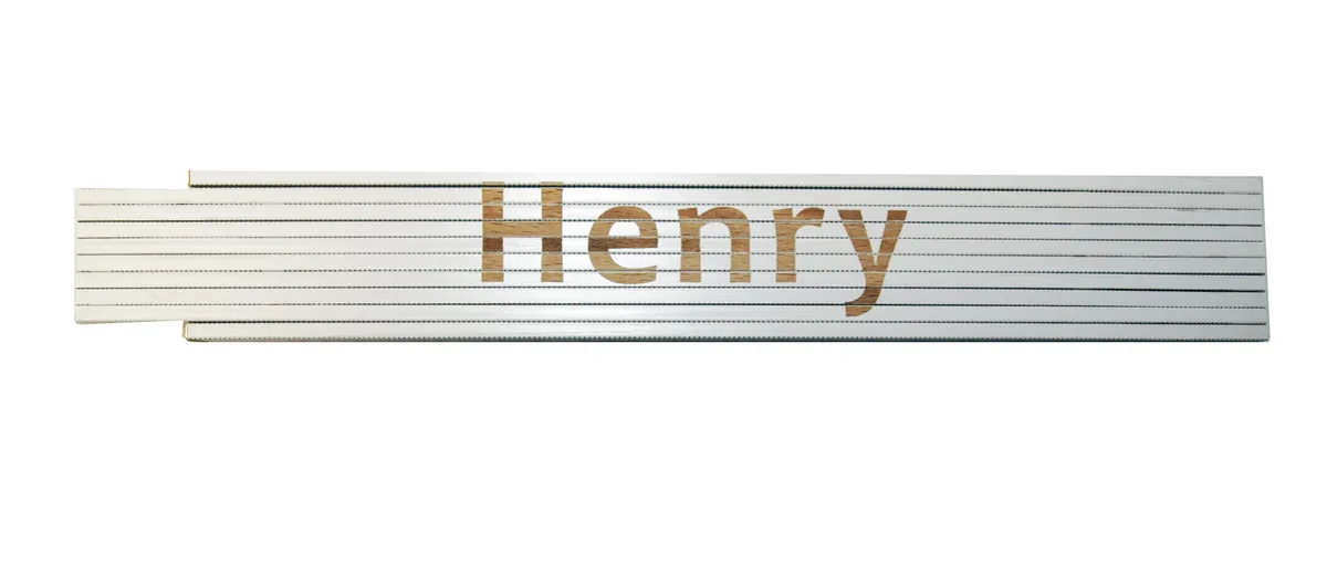 Meterstab weiß Henry 0