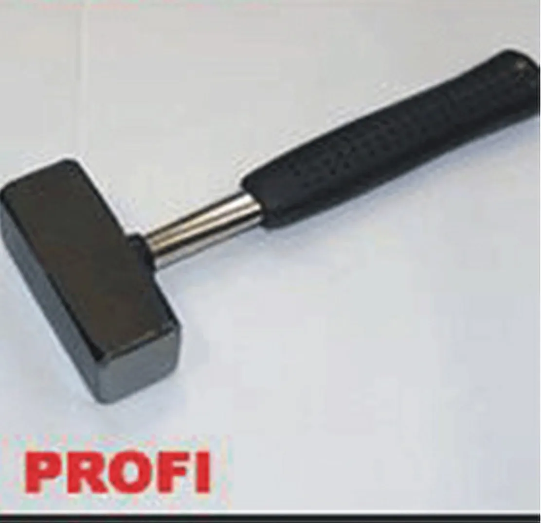Fäustel 1250 g Profi Stahlrohrstiel 0