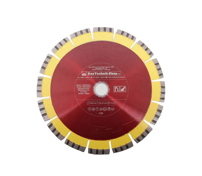 Diamant-Trennscheibe 178/22,2 mm Granit Geräuscharm 0