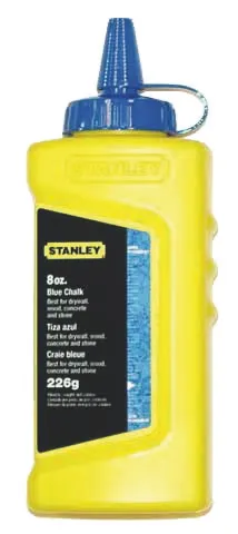 Schlagschnurpuder 225 g blau 0