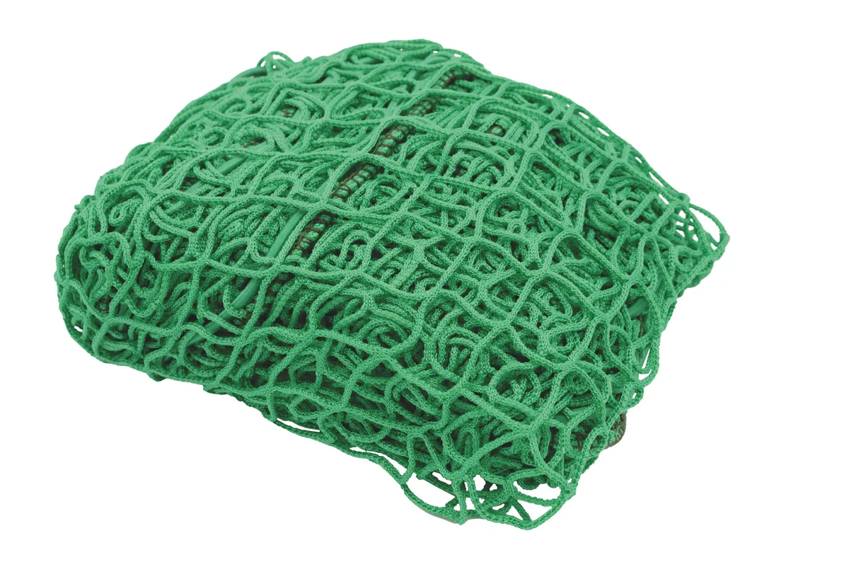 Ladungssicherungsnetz 2.5 x 3.5 m Maschenweite 45 mm,3 mm stark,grün 0