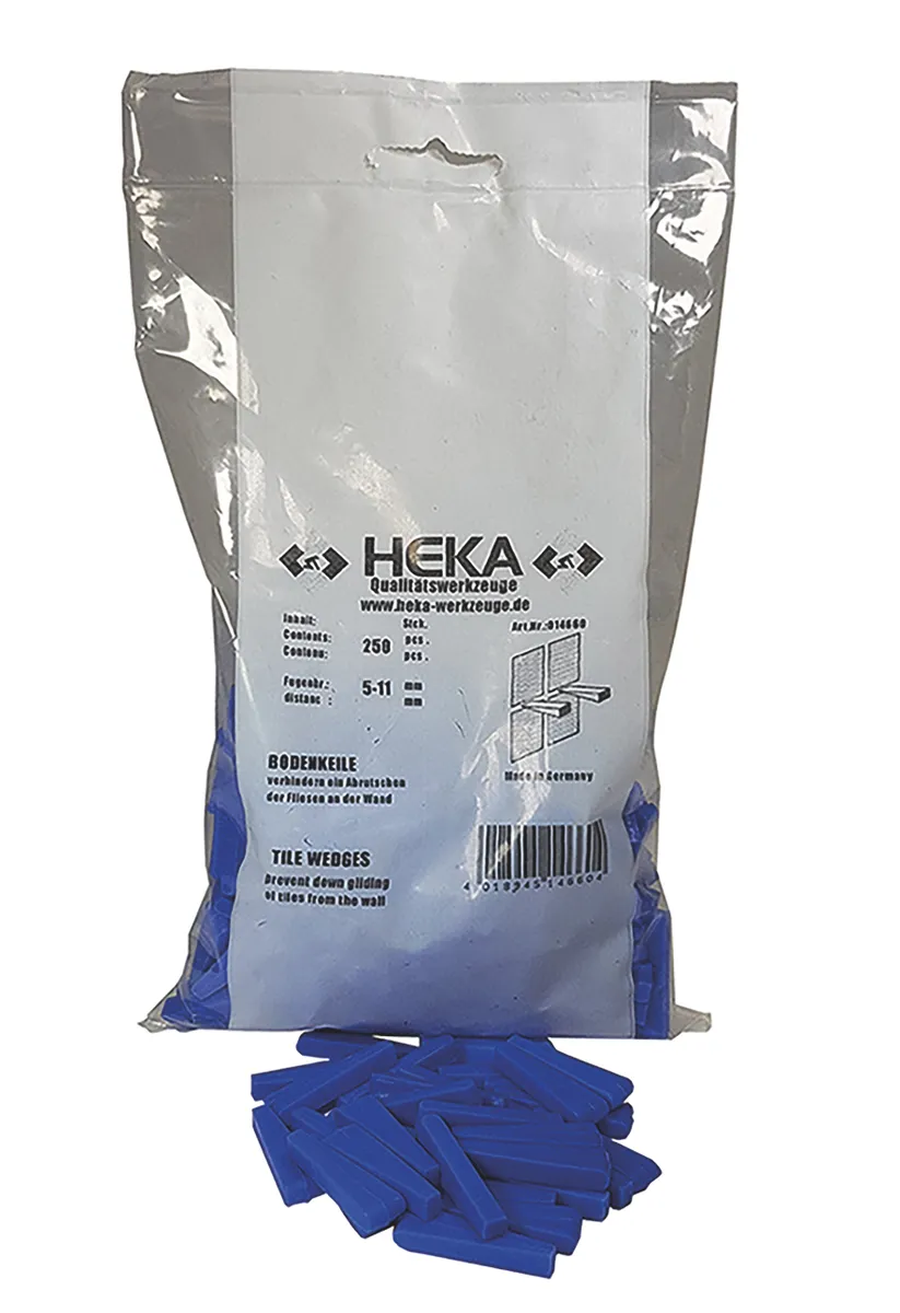 Cales pour dalles en béton 5-11 mm (250 pièces) 1