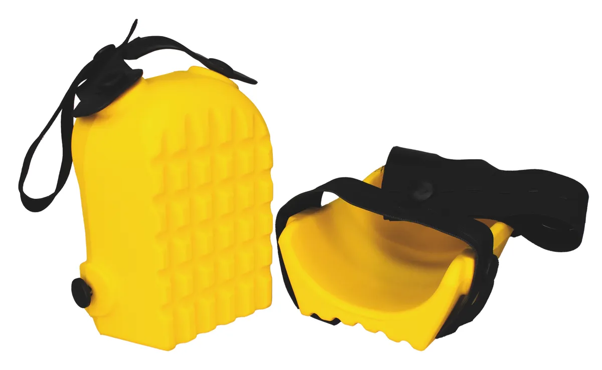 Knieschoner Profi Kniefix-SuperPlus gelb zertifiziert nach DIN EN 14404 0