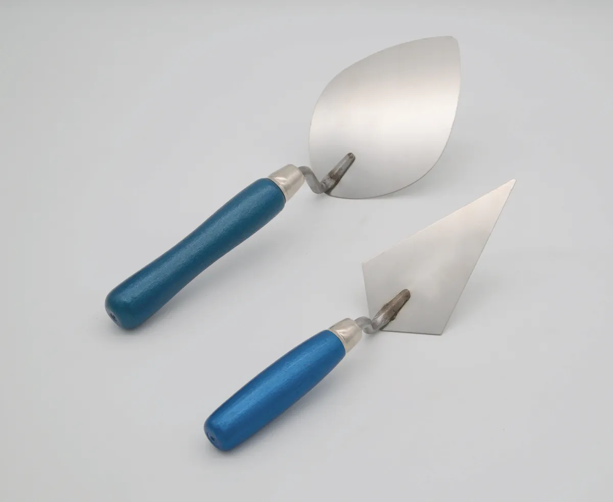 Fliesenkelle 160 mm Herzform ohne Gummikappe rostfrei 3
