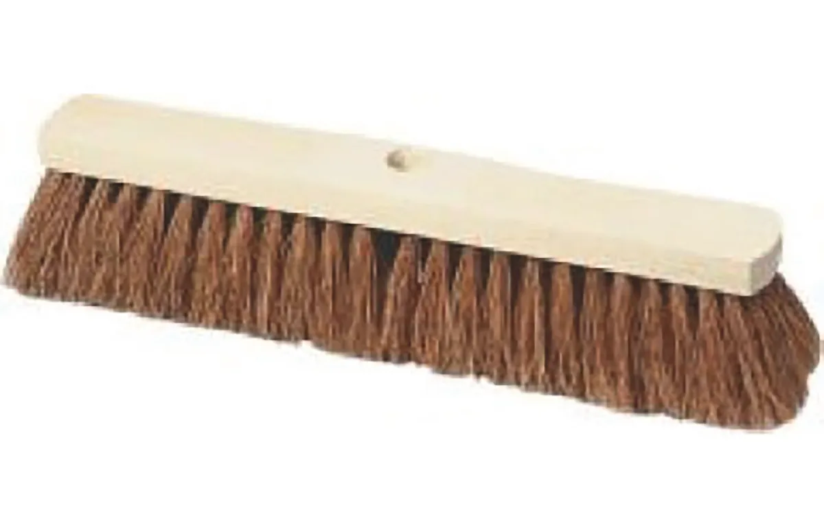 Saalbesen 50 cm Cocos Halteschrauben 0