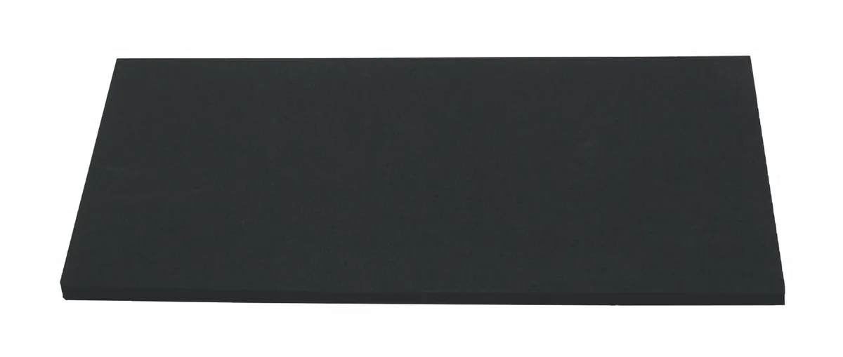 Ersatzbelag 14x28 Zellkautschuk schwarz 0