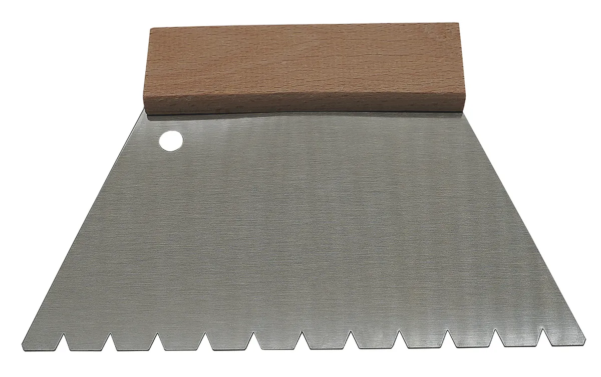 Kleberspachtel 180 mm Zahnung  B10 1