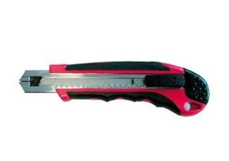 Cutter "Cobra"  9 mm 2K-Griff mit Metallführung,Magazin 5 Klingen 0