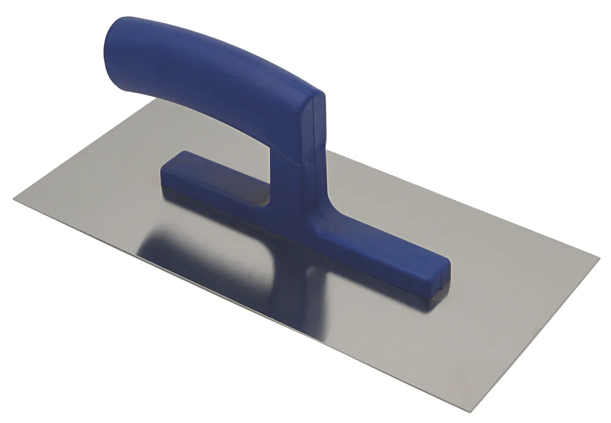 Glättekelle 280x140 mm ohne Zahnung Rostfrei Kunststoffgriff 0
