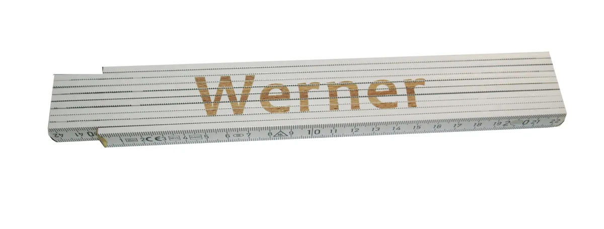Meterstab weiß Werner 0