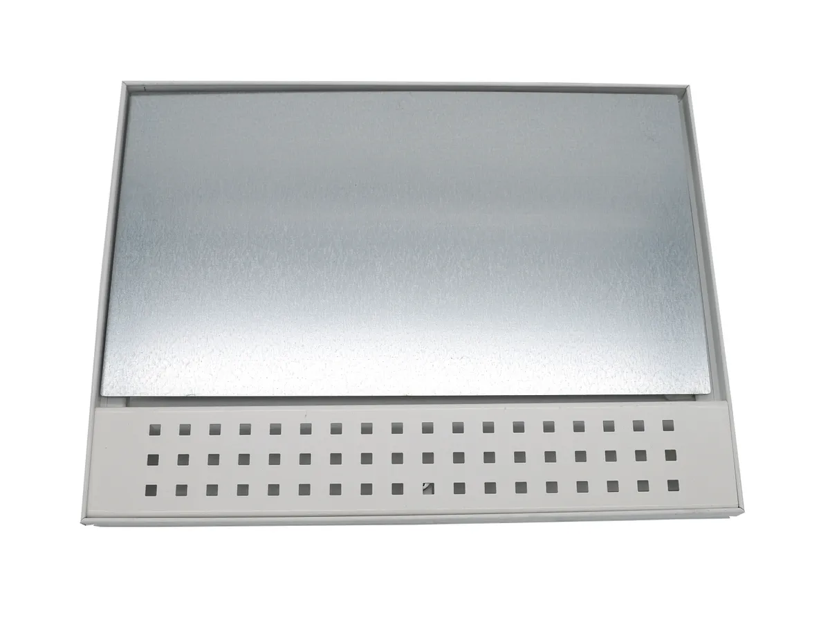 Whirlpoolrahmen PVC grau 309x409 mit 7 cm weißem Einlegeblech 0