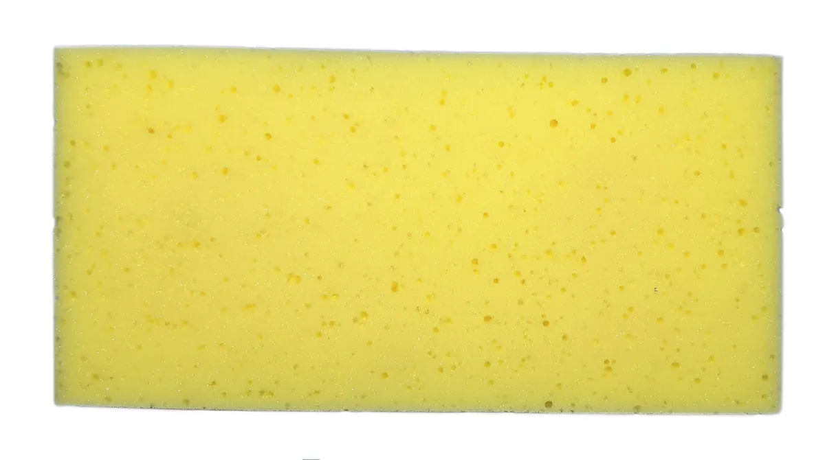 Glättbrett 28x14 cm Allzweckschwamm Kunststoffgriff weiß 2