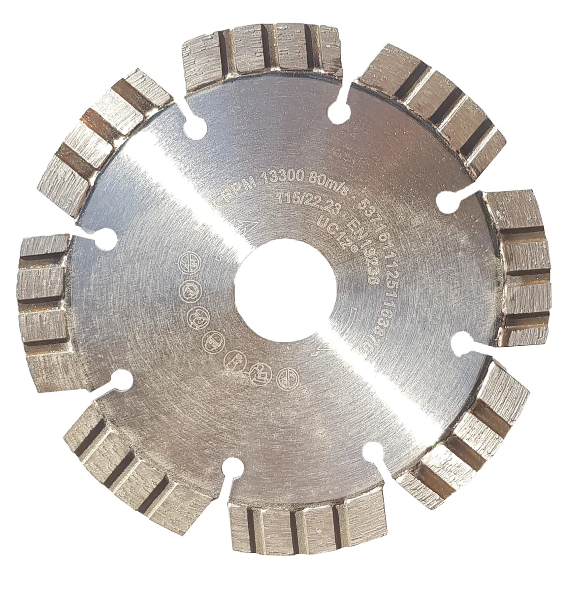 Diamant-Trennscheibe 115/22,2 mm Granit blank 0