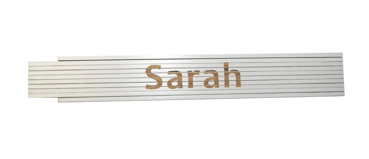 Meterstab weiß Sarah 0