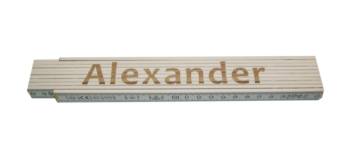 Meterstab weiß Alexander 0