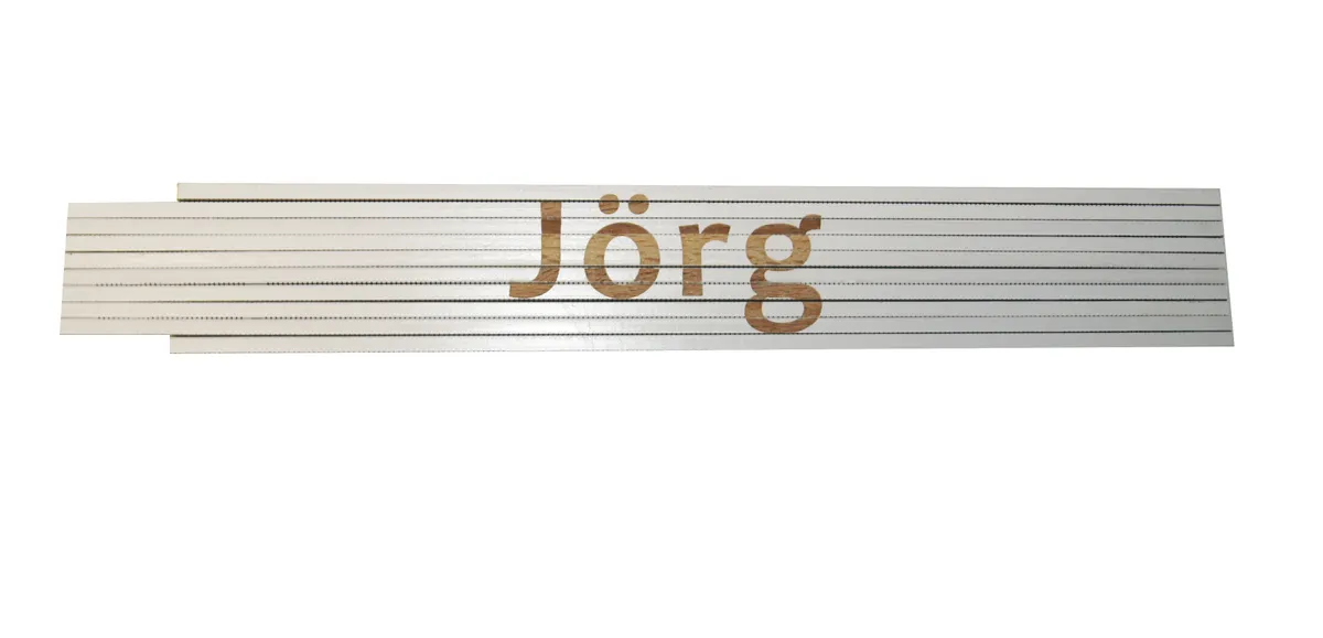 Meterstab weiß Jörg 0