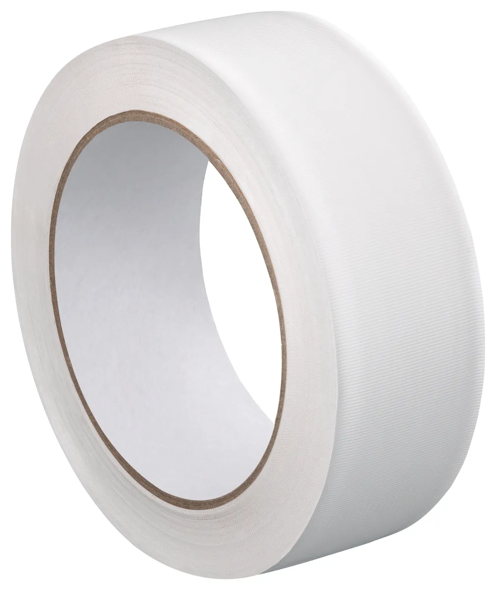 PVC-Klebeband 33 m x 30 mm quergerillt weiß 0