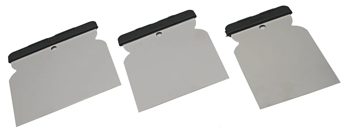 Japanspachteln rostfrei 3-tlg. Set inkl. 80, 100 und 120mm 0