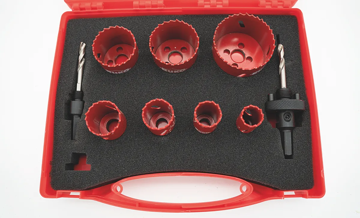 Lochsägesatz Bi-Metall /KS-Koffer 20-24-28-32-43-48-60 mm 1