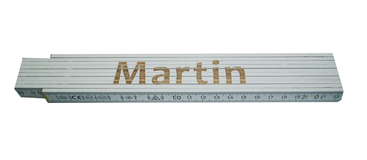 Meterstab weiß Martin 0
