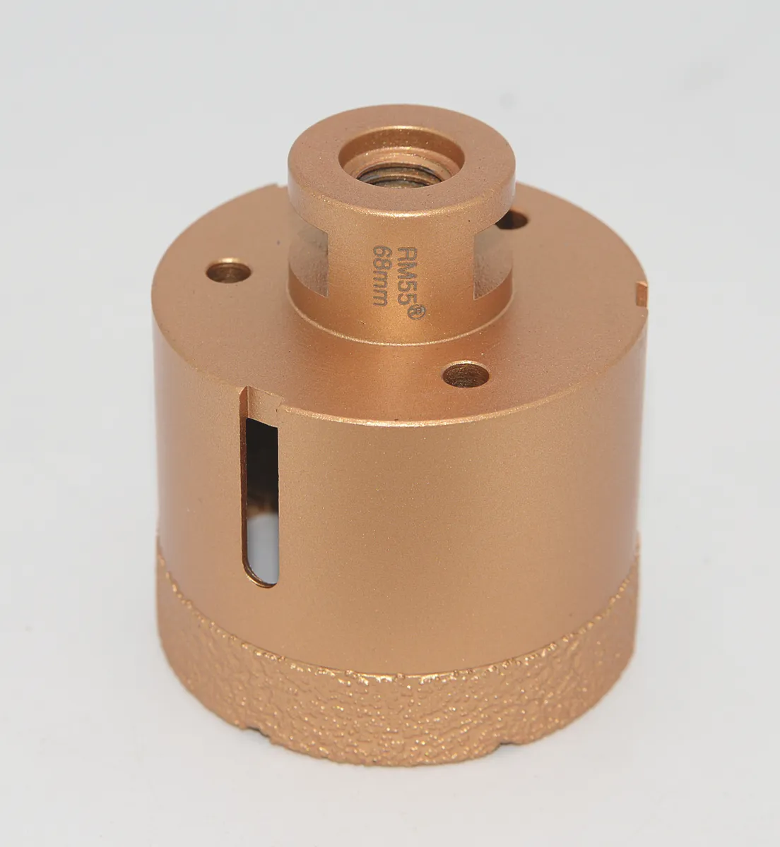 Diamant-Bohrkrone 68.0 mm mit Gewinde M14 für Winkelschleifer 2