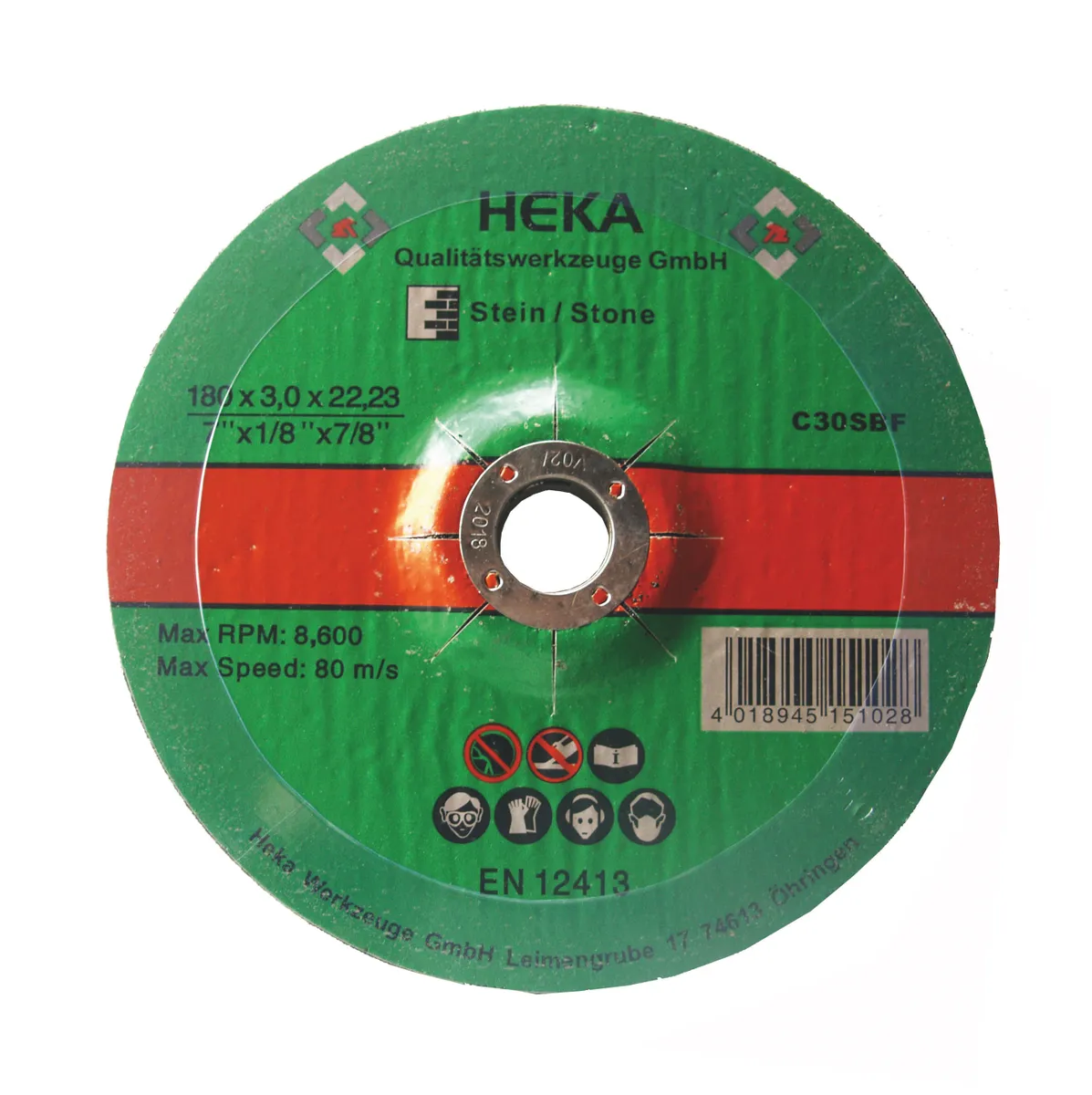 Disque à tronçonner la pierre 178x3.0x22 0