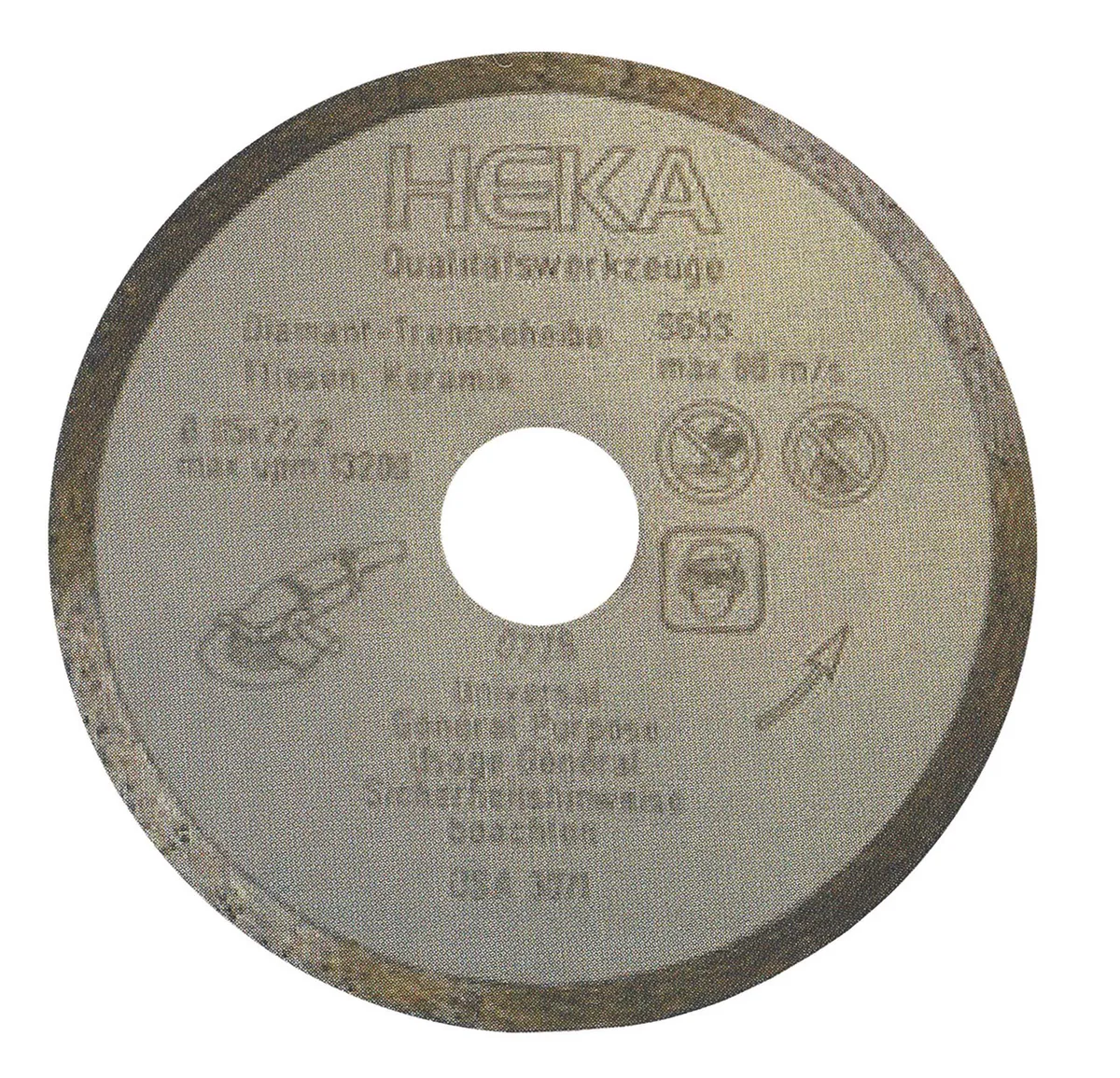 Diamond disc GS 230 mm B: 22.2 mm 0
