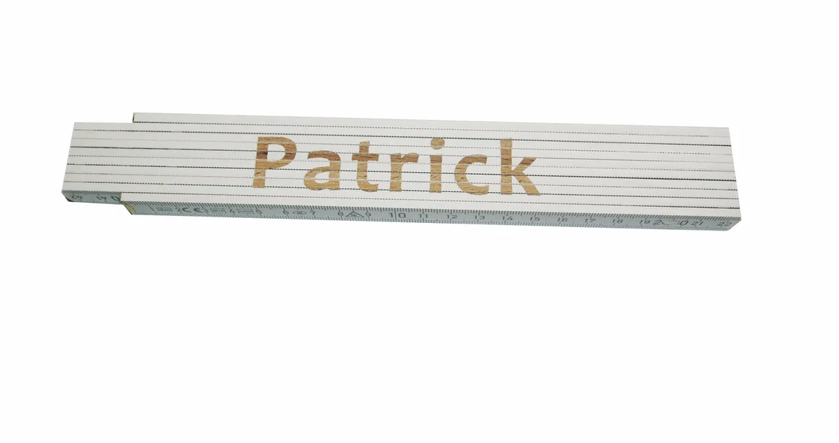 Meterstab weiß Patrick 0