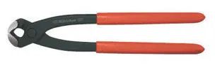 Rabitzzange  9" Titanchrom mit Schutz- hülle rot 0