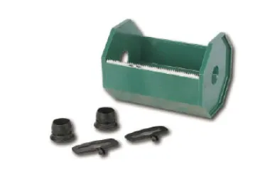 Dispenser für 10 cm Kernlänge,Metall- klinge für Gewebeklebeband dünn 0