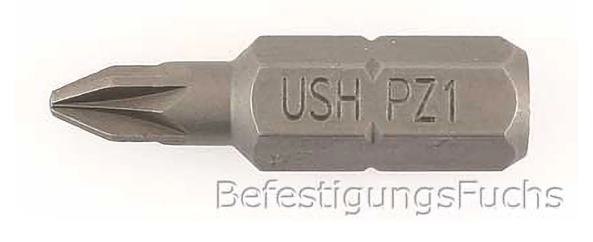 Screwdriver bits (bits) PZD size 1 0