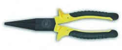 Rundzange 160 mm schwarz verchromt Soft- griff 0